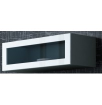 Cabinet VIGO "90" glass 90/35/32 grey/white gloss