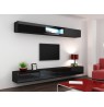 Cabinet VIGO "90" full 90/35/32 black/black gloss