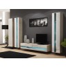 Shelf unit VIGO NEW 180/40/30 sonoma/white gloss