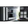 Square cabinet VIGO 50/50/30 grey/white gloss