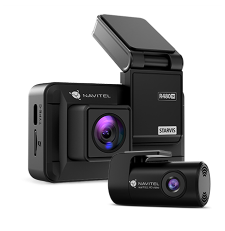 Navitel Dashcam with 2K video quality R480 2K IPS display 2'' 320х240 Maps included