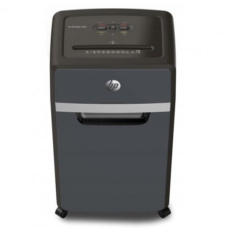 HP PRO SHREDDER 24CC, P-4, 24 cards, 30l, dark grey