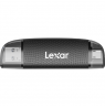 Lexar | Dual-Slot USB-A/C Reader | LRW310U-BNBNG