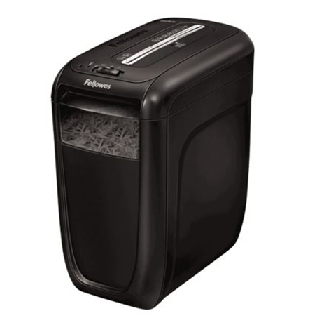 Fellowes Powershred 60Cs Black 22 L Credit cards shredding Warranty 24 month(s) 75 dB Cross-Cut Shredder Paper handling standard