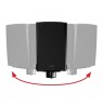 Mount wall to the speaker B TECH BT77/B 1MBTG011 (black color)