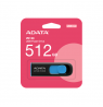 ADATA USB Flash Drive UV128 512 GB USB 3.2 Gen1 Black/Blue