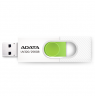 ADATA | USB Flash Drive | UV320 | 256 GB | USB 3.2 Gen1 | White/Green