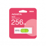 ADATA USB Flash Drive UV320 256 GB USB 3.2 Gen1 White/Green