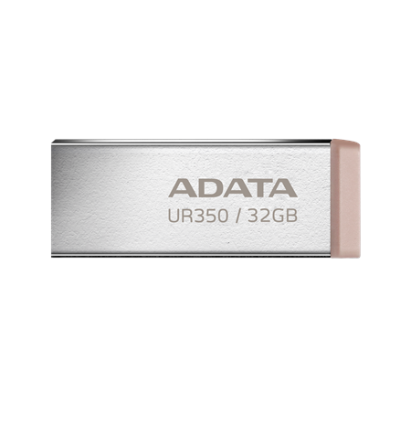 ADATA USB Flash Drive UR350 32 GB USB 3.2 Gen1 Brown